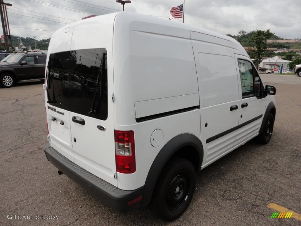 Frozen White 2011 Ford Transit Connect XL Cargo Van Exterior Photo #50964159