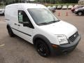 Frozen White 2011 Ford Transit Connect XL Cargo Van Exterior