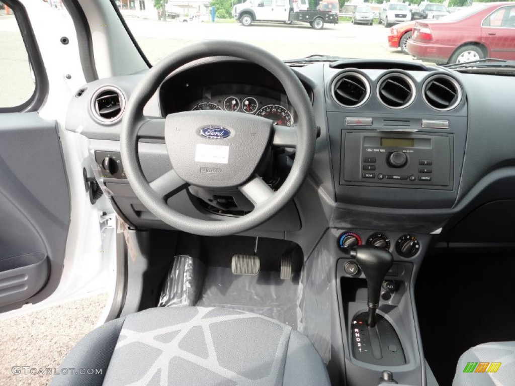 2011 Ford Transit Connect XL Cargo Van Dark Grey Dashboard Photo #50964213