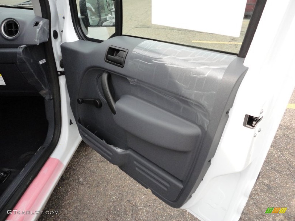 2011 Ford Transit Connect XL Cargo Van Dark Grey Door Panel Photo #50964237