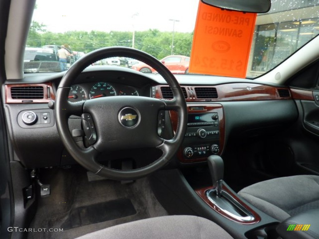 2010 Impala LT - Cyber Gray Metallic / Ebony photo #12
