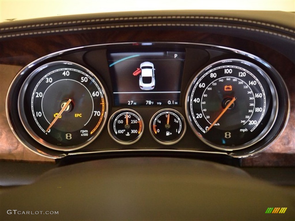 2012 Bentley Continental GT Mulliner Gauges Photo #50965653