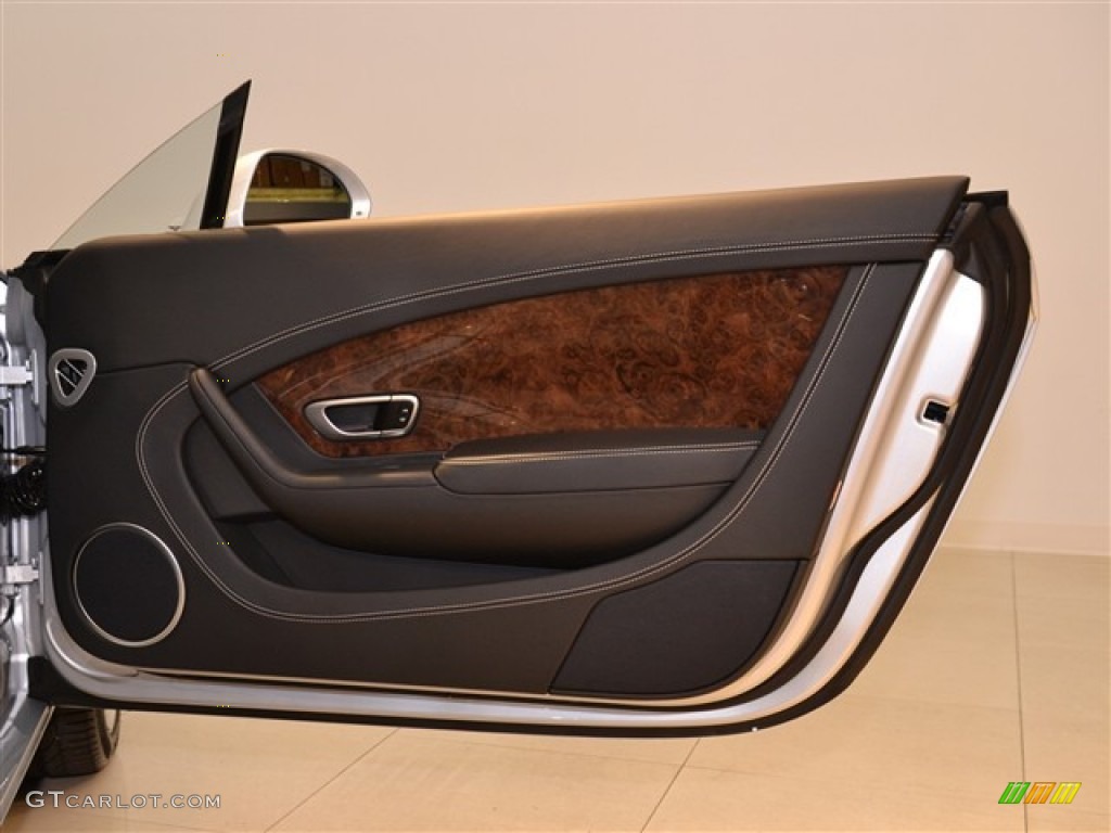 2012 Bentley Continental GT Mulliner Beluga Door Panel Photo #50965761