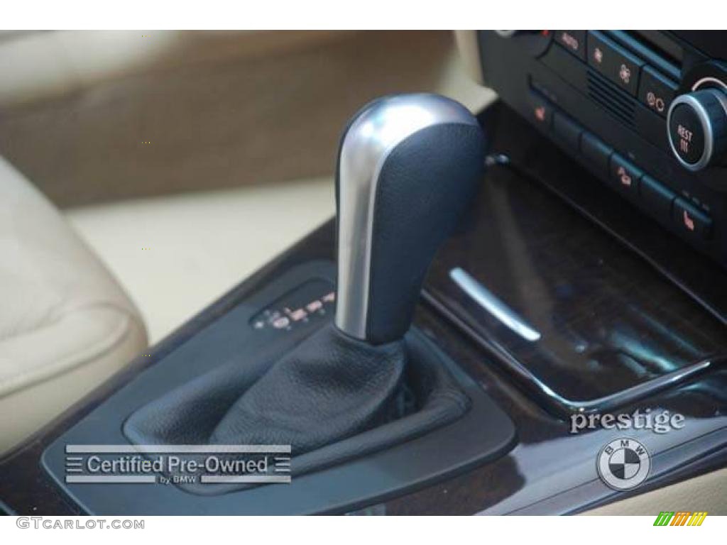 2007 3 Series 328xi Sedan - Jet Black / Beige photo #16