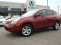 2009 Venom Red Nissan Rogue SL  photo #2