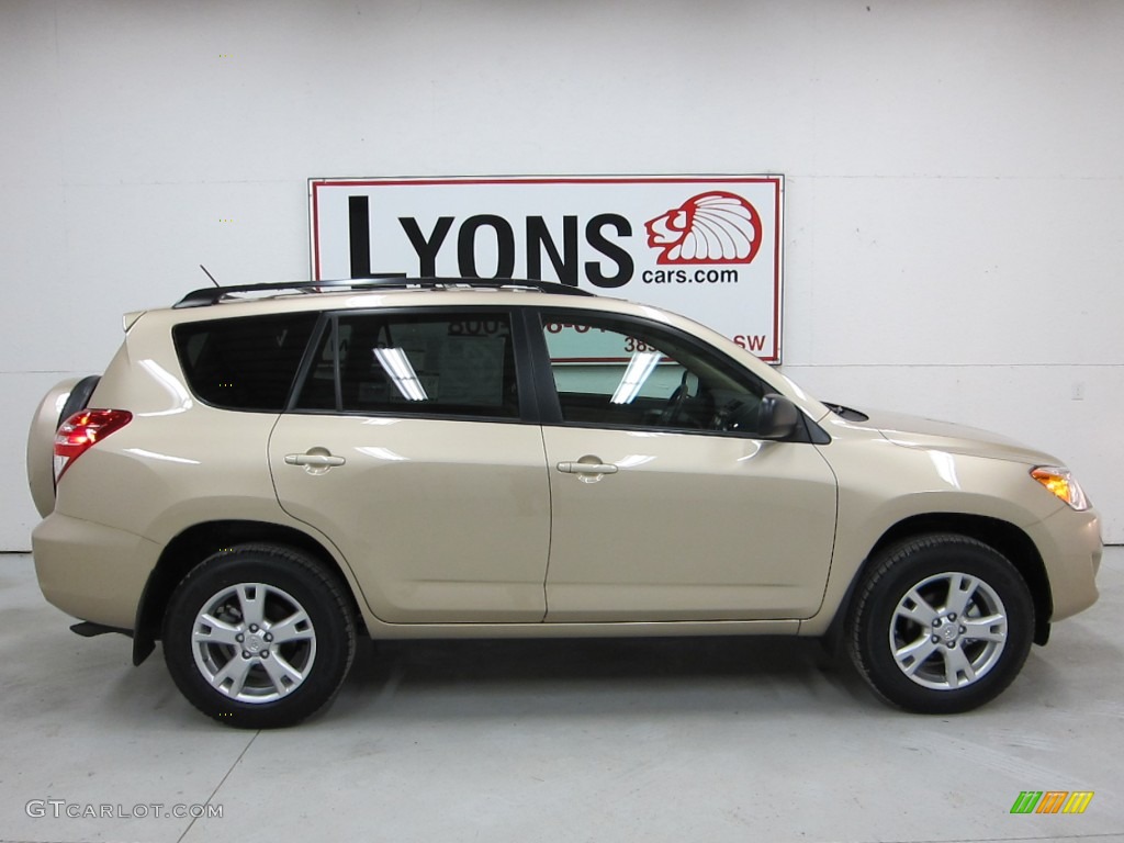 2011 RAV4 I4 4WD - Sandy Beach Metallic / Sand Beige photo #2