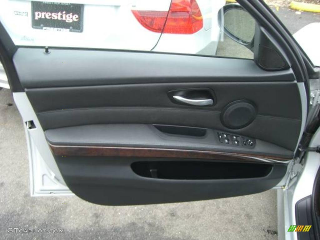 2007 3 Series 328xi Sedan - Titanium Silver Metallic / Black photo #41