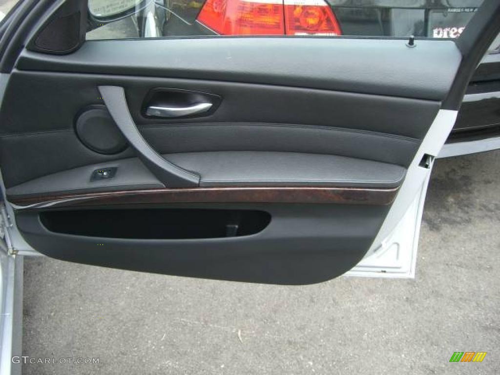 2007 3 Series 328xi Sedan - Titanium Silver Metallic / Black photo #43