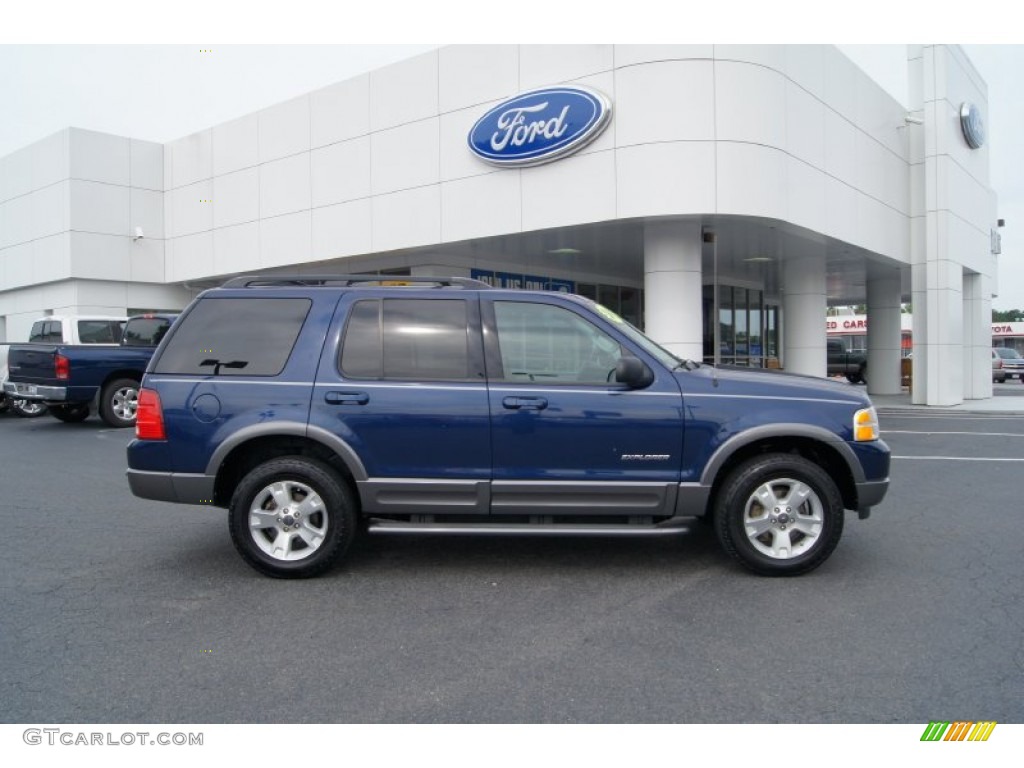 Dark Blue Pearl Metallic 2004 Ford Explorer XLT 4x4 Exterior Photo #50969721