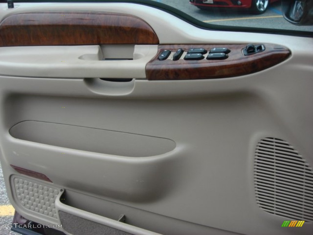 2004 F350 Super Duty King Ranch Crew Cab 4x4 - Chestnut Brown Metallic / Castano Brown Leather photo #16