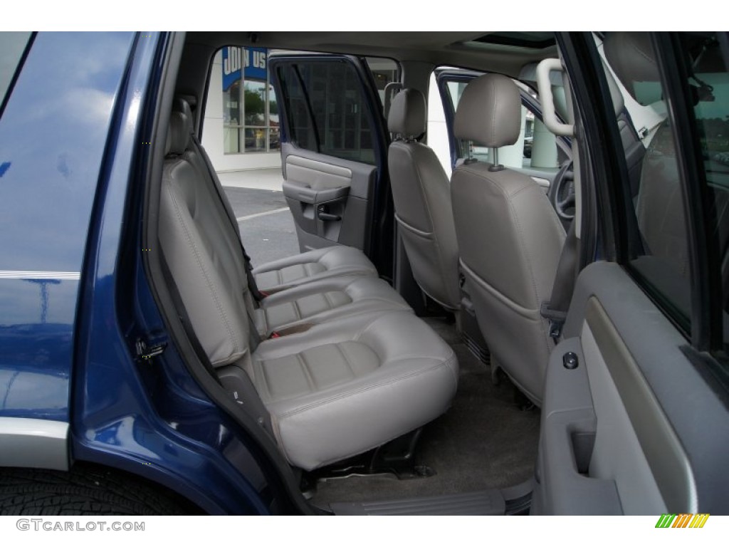 2004 Explorer XLT 4x4 - Dark Blue Pearl Metallic / Graphite photo #13