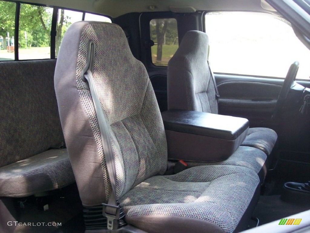 2000 Ram 1500 SLT Extended Cab 4x4 - Bright White / Agate photo #39