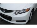 2012 Taffeta White Honda Civic EX Coupe  photo #9