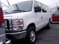 2010 Oxford White Ford E Series Van E350 XLT Passenger Extended  photo #2