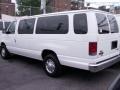 2010 Oxford White Ford E Series Van E350 XLT Passenger Extended  photo #3