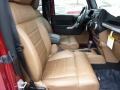 Black/Dark Saddle Interior Photo for 2011 Jeep Wrangler #50971713