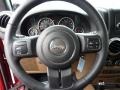 Black/Dark Saddle Steering Wheel Photo for 2011 Jeep Wrangler #50971842