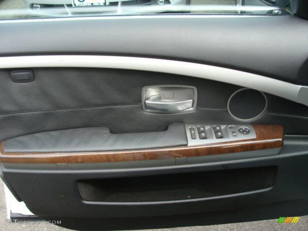2007 7 Series 750i Sedan - Alpine White / Black photo #9