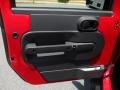 2009 Flame Red Jeep Wrangler X 4x4  photo #9