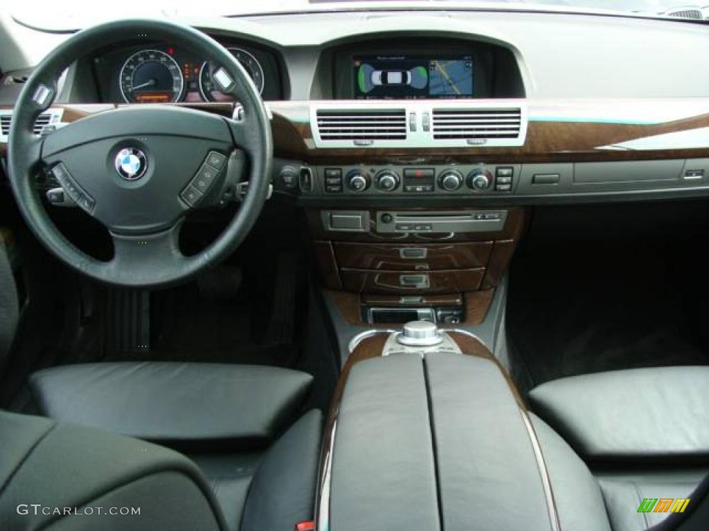 2007 7 Series 750i Sedan - Alpine White / Black photo #12