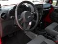 2009 Flame Red Jeep Wrangler X 4x4  photo #25