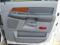 Medium Slate Gray 2006 Dodge Ram 3500 SLT Mega Cab 4x4 Dually Door Panel