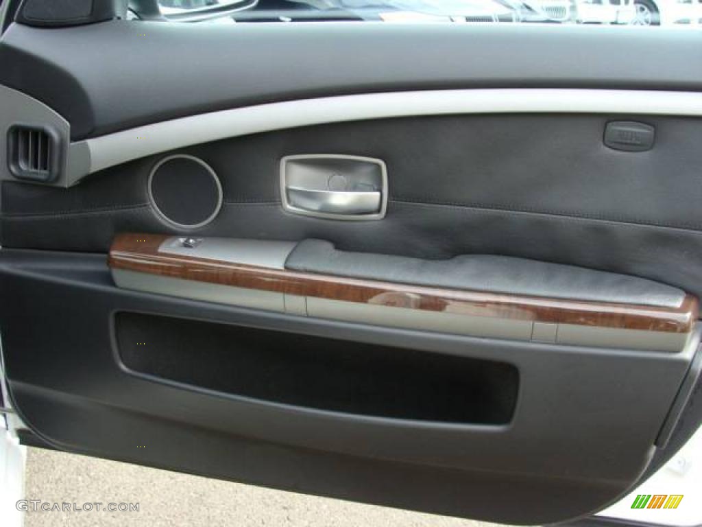 2007 7 Series 750i Sedan - Alpine White / Black photo #21