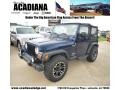 2004 Patriot Blue Pearl Jeep Wrangler Sport 4x4  photo #1