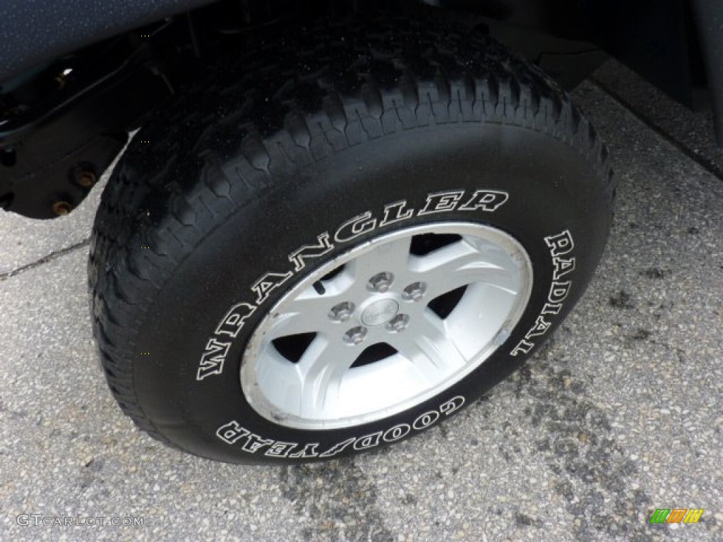 2004 Wrangler Sport 4x4 - Patriot Blue Pearl / Dark Slate Gray photo #7