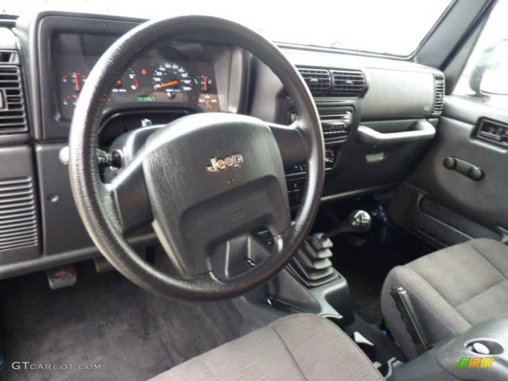 2004 Wrangler Sport 4x4 - Patriot Blue Pearl / Dark Slate Gray photo #10