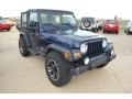 2004 Patriot Blue Pearl Jeep Wrangler Sport 4x4  photo #8