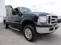 2005 Dark Green Satin Metallic Ford F250 Super Duty XLT SuperCab 4x4  photo #5