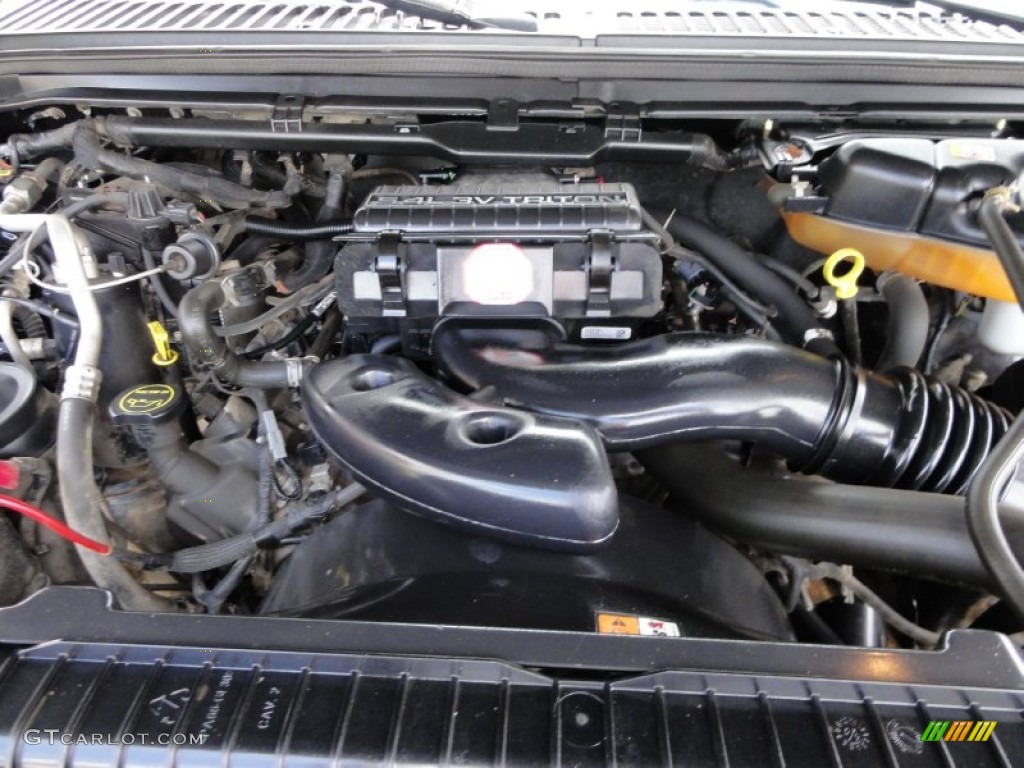 2005 Ford F250 Super Duty XLT SuperCab 4x4 5.4 Liter SOHC 24 Valve Triton V8 Engine Photo #50974794