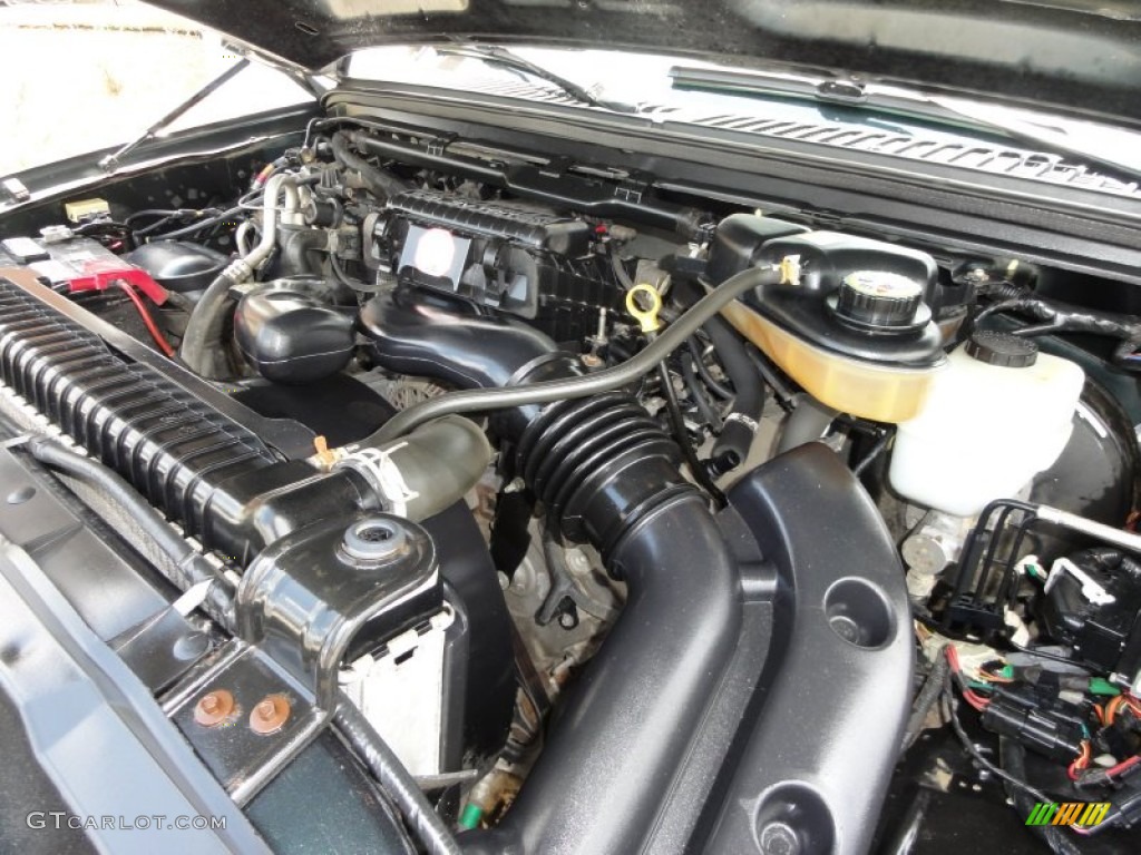 2005 Ford F250 Super Duty XLT SuperCab 4x4 5.4 Liter SOHC 24 Valve Triton V8 Engine Photo #50974817