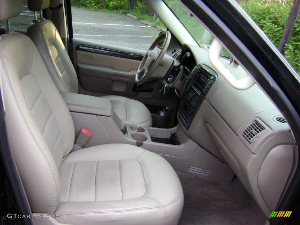 Medium Parchment Interior 2002 Ford Explorer Limited 4x4 Photo #50975025