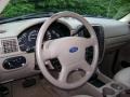 Medium Parchment 2002 Ford Explorer Limited 4x4 Steering Wheel