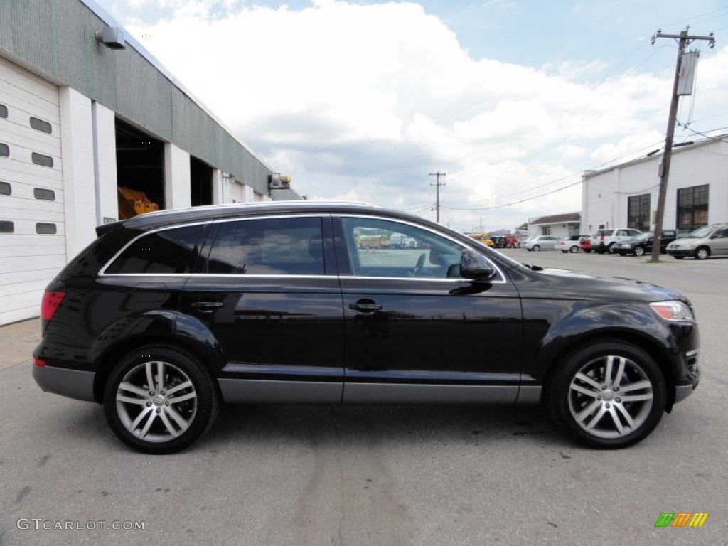 Phantom Black Pearl Effect 2009 Audi Q7 4.2 Prestige quattro Exterior Photo #50975904