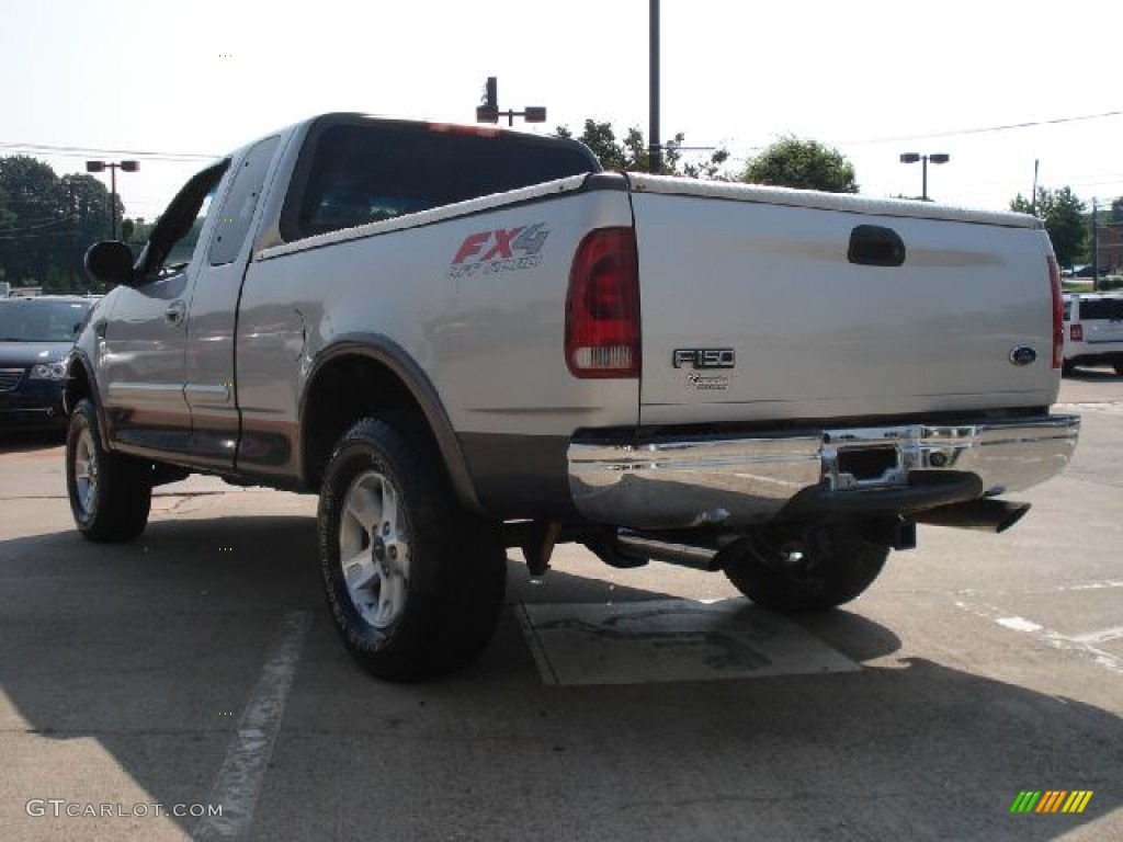 2002 F150 FX4 SuperCab 4x4 - Dark Shadow Grey Metallic / Dark Graphite photo #5