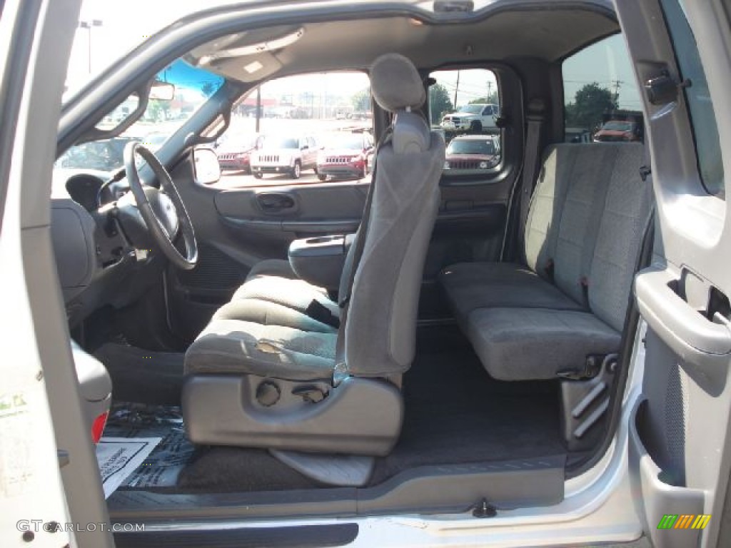 2002 F150 FX4 SuperCab 4x4 - Dark Shadow Grey Metallic / Dark Graphite photo #13