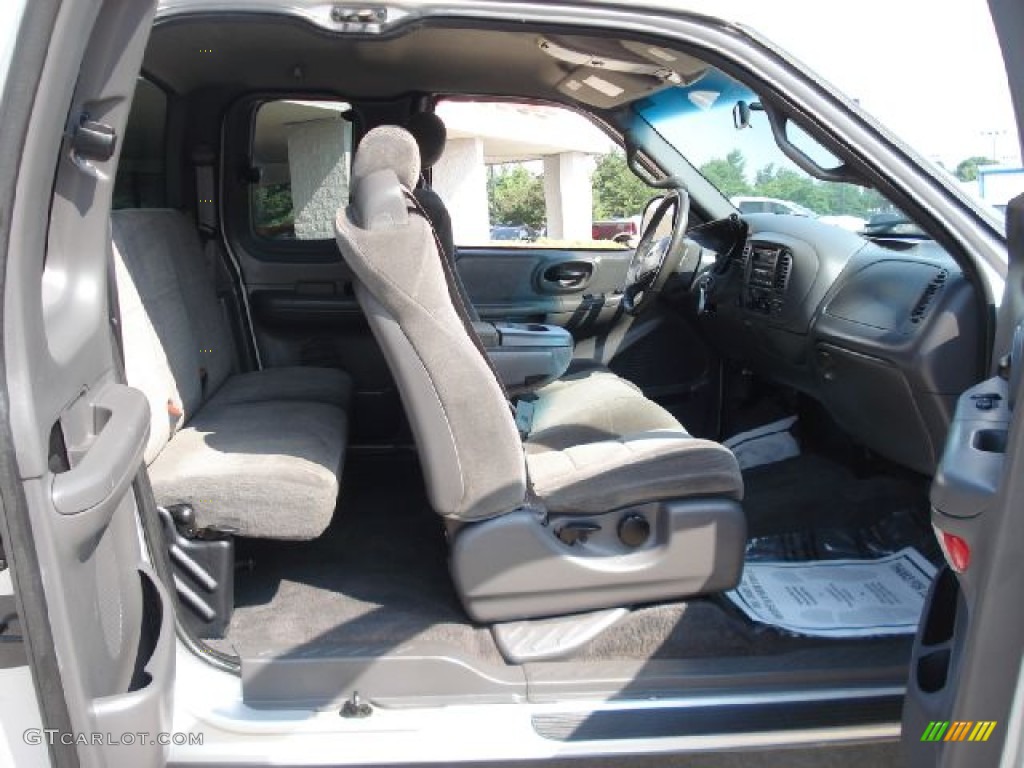 2002 F150 FX4 SuperCab 4x4 - Dark Shadow Grey Metallic / Dark Graphite photo #19