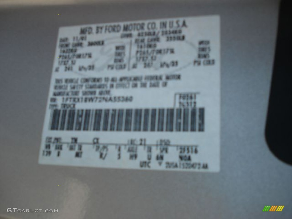 2002 F150 FX4 SuperCab 4x4 - Dark Shadow Grey Metallic / Dark Graphite photo #39