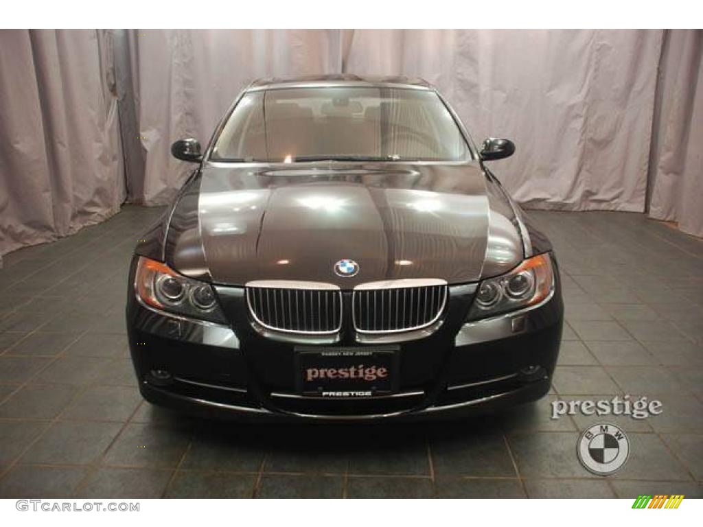 2008 3 Series 335i Sedan - Jet Black / Black photo #6