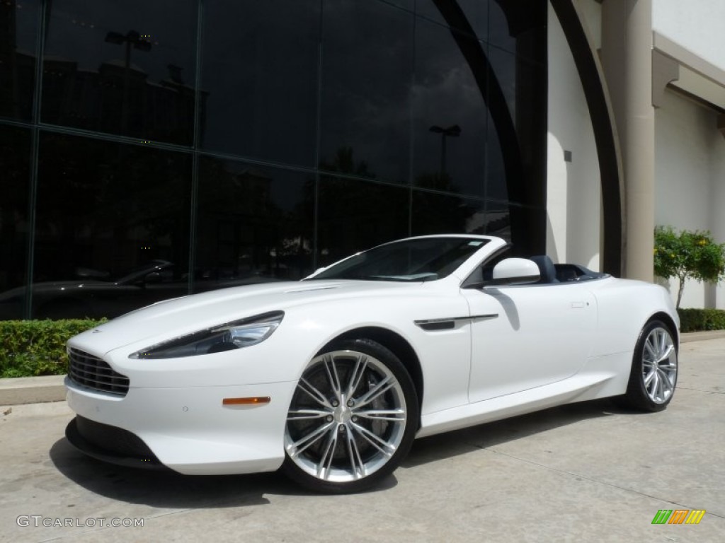 Rolls Royce Arctica White 2012 Aston Martin Virage Volante Exterior Photo #50976732