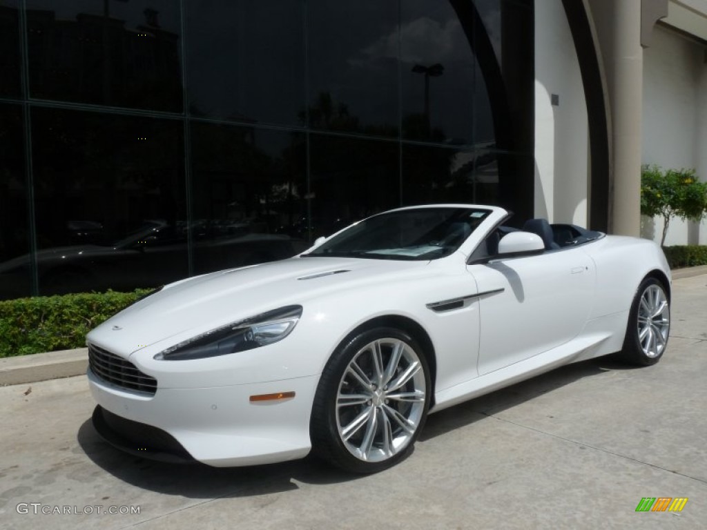 Rolls Royce Arctica White 2012 Aston Martin Virage Volante Exterior Photo #50976771
