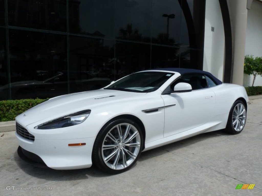Rolls Royce Arctica White 2012 Aston Martin Virage Volante Exterior Photo #50976783