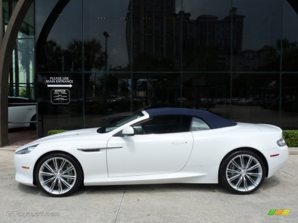 Rolls Royce Arctica White 2012 Aston Martin Virage Volante Exterior Photo #50976813