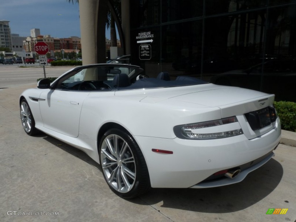 Rolls Royce Arctica White 2012 Aston Martin Virage Volante Exterior Photo #50976825