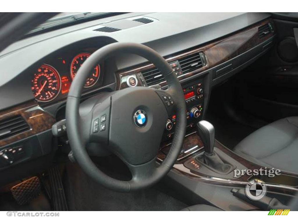 2008 3 Series 335i Sedan - Jet Black / Black photo #14