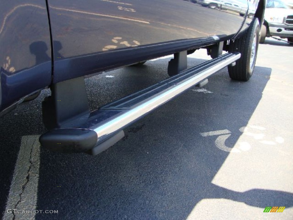 2006 F350 Super Duty Lariat Crew Cab 4x4 - Medium Wedgewood Blue Metallic / Tan photo #40