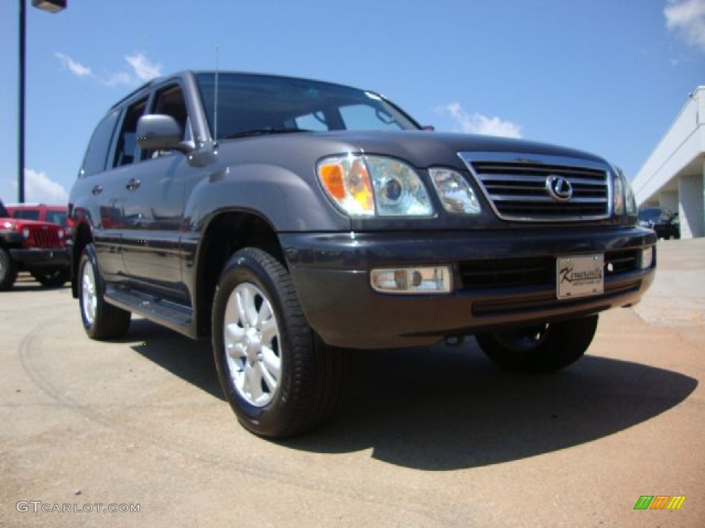 2005 LX 470 - Galactic Gray Mica / Stone photo #1